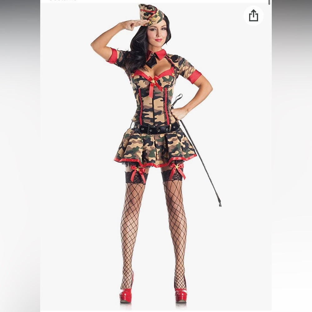 Sexy Army Military Costume